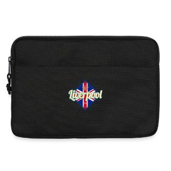 Liverpool City UK Retro United Kingdom Souvenir - Laptop bag 13" - black - Front