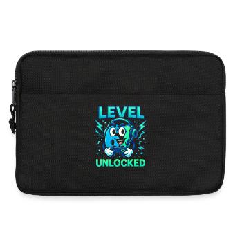 Level 67 débloqué six sept joueurs italiens de Brainrot - Sacoche pour ordinateur portable 13 pouces - noir - Devant