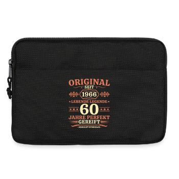 Original 1966 – Lebende Legende 60. Geburtstag - Laptoptasche 13" - Schwarz - Vorne