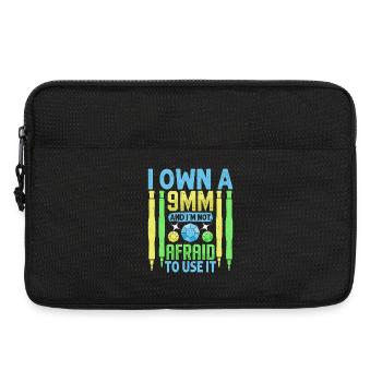Diamond Artist Pen Ich habe keine Angst davor, ihn zu benutzen - Laptoptasche 13" - Schwarz - Vorne