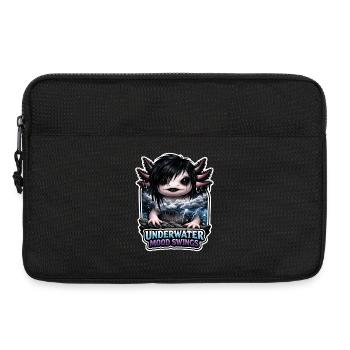 Amoureux des axolotls, Axolotl mignon, Drôle - Sacoche pour ordinateur portable 13 pouces - noir - Devant