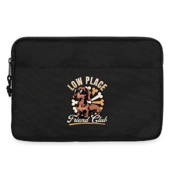 Funny Dog Breed Dachshund - Laptoptasche 13" - Schwarz - Vorne