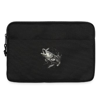 Hecht Angler - Laptoptasche 13" - Schwarz - Vorne