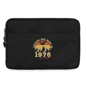 Legends Will Be 1976 Vintage Birthday Gift - Laptop bag 13" - black - Front