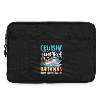 Cruisin Together Bahamas 2027 - Sacoche pour ordinateur portable 13 pouces - noir - Devant