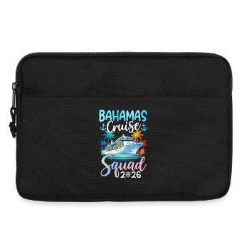 Équipe de croisière des Bahamas 2026 - Sacoche pour ordinateur portable 13 pouces - noir - Devant