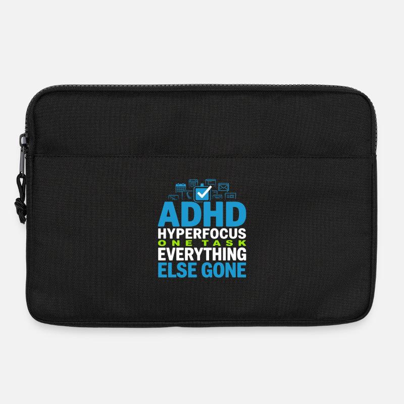 Adhs-hyperfokus-modus Adhs-humor Neurodivergent - Laptoptasche 13" - Schwarz