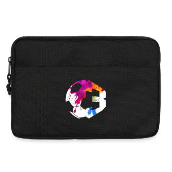 NR. 3 FUßBALLER NUMMER 3 FUßBALL 3. GEBURTSTAG - Laptoptasche 13" - Schwarz - Vorne