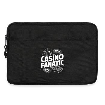 Casino Gambler Casino Fanatic Gambling - Sacoche pour ordinateur portable 13 pouces - noir - Devant