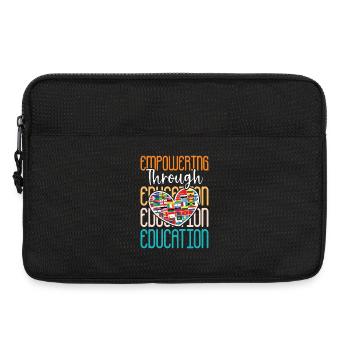 Geschenke für ESE-Lehrer - Laptoptasche 13" - Schwarz - Vorne