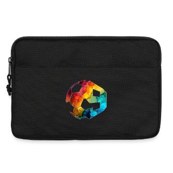 NON. 9E JOUEUR DE FOOTBALL NUMÉRO 9 FOOTBALL 9E ANNIVERSAIRE - Sacoche pour ordinateur portable 13 pouces - noir - Devant
