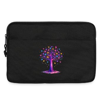 Butterflies Tree Nature Butterfly Lover - Laptop bag 13" - black - Front