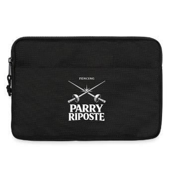 Fencing Fencing Fencing Athlete Fencing Club Sports - Laptop bag 13" - black - Front