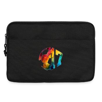 NR. 17 FUßBALLER NUMMER 17 FUßBALL 17. GEBURTSTAG - Laptoptasche 13" - Schwarz - Vorne
