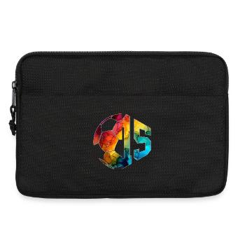 NO. 15 FOOTBALLER NUMBER 15 FOOTBALL 15TH BIRTHDAY - Laptop bag 13" - black - Front