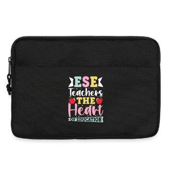 Geschenke für ESE-Lehrer - Laptoptasche 13" - Schwarz - Vorne