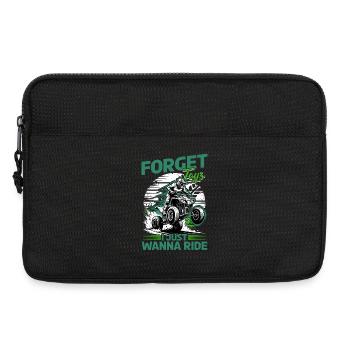 Quad ATV Garçons Hommes Quad Wheeler - Sacoche pour ordinateur portable 13 pouces - noir - Devant