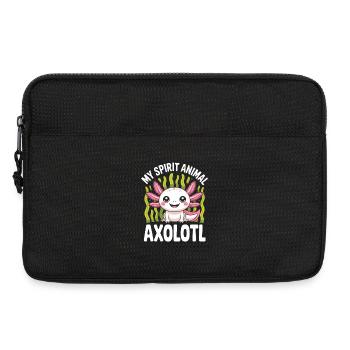My Spirit Animal Axolotl - Laptop bag 13" - black - Front