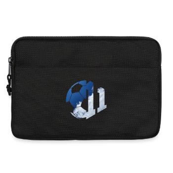 NR. 11 FUßBALLER NUMMER 11 FUßBALL 11. GEBURTSTAG - Laptoptasche 13" - Schwarz - Vorne