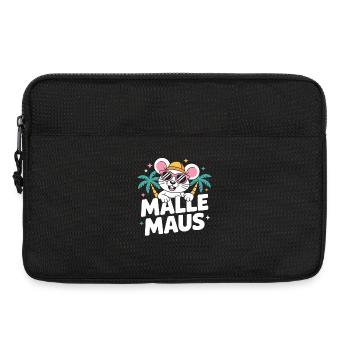 Mallemaus JGA Frauen Mallorca Fan Party Malle Maus - Laptoptasche 13" - Schwarz - Vorne