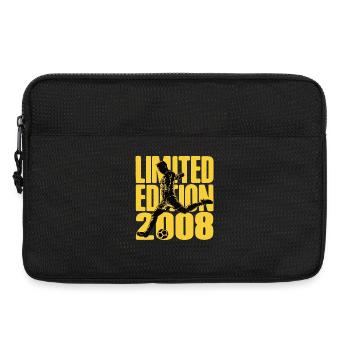 Football 2008 Birthday Kicker Edition - Laptop bag 13" - black - Front