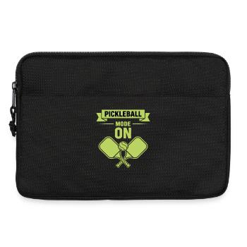 Mode Pickleball sur Joueur drôle Pickle Ball Love - Sacoche pour ordinateur portable 13 pouces - noir - Devant
