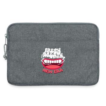 Non-smoker Ex Smoker Fresh Breath - Laptop bag 13" - heather grey - Front