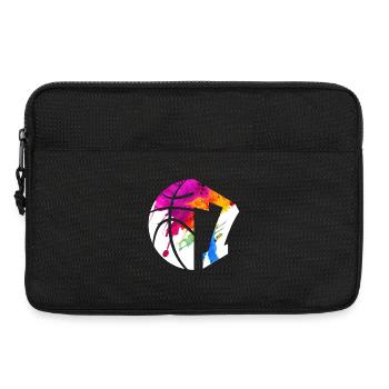 NR. 7 BASKETBALL NUMMER 7 BASKETBALL 7. GEBURTSTAG - Laptoptasche 13" - Schwarz - Vorne