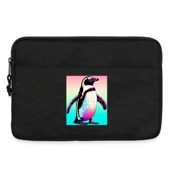 penguin - Laptop bag 13" - black - Front