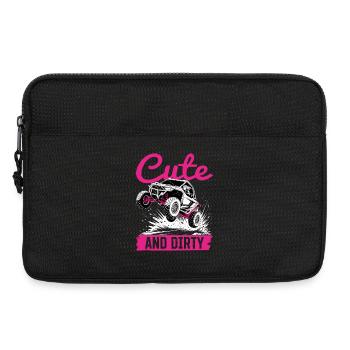 UTV Fille tout-terrain Femme 4 roues côte à côte - Sacoche pour ordinateur portable 13 pouces - noir - Devant