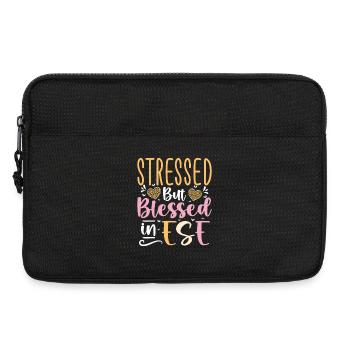Geschenke für ESE-Lehrer - Laptoptasche 13" - Schwarz - Vorne