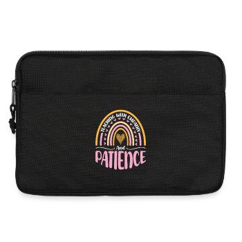 Geschenke für ESE-Lehrer - Laptoptasche 13" - Schwarz - Vorne