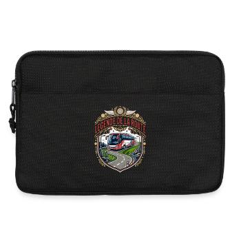 Chauffeur de bus conducteur conductrice de bus car - Sacoche pour ordinateur portable 13 pouces - noir - Devant