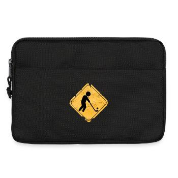 Rustik Sign Hockey Silhouette - Sacoche pour ordinateur portable 13 pouces - noir - Devant