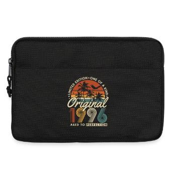 Original 1996 Jahrgang Vintage Geburtstag Geschenk - Laptoptasche 13" - Schwarz - Vorne