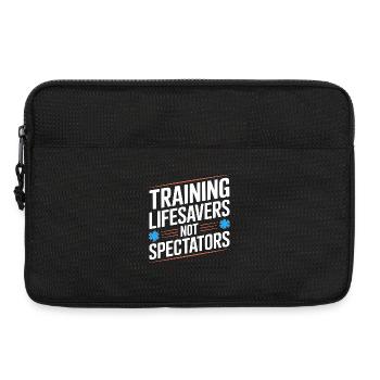 Paramedic Training Lifesavers Emergency Services - Laptop bag 13" - black - Front