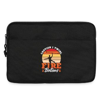 Dancing Vortex Dance School Fire Stick Dancer - Laptop bag 13" - black - Front