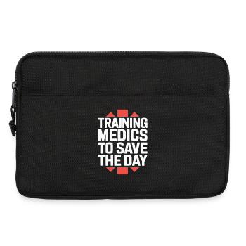 Paramedic Training Medics To Save EMS Educator - Laptop bag 13" - black - Front