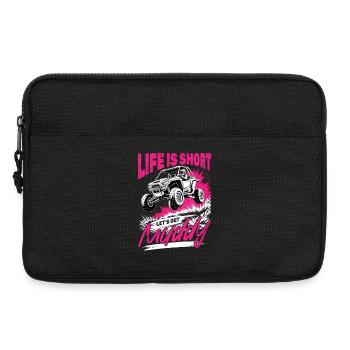 UTV Fille tout-terrain Femme 4 roues côte à côte - Sacoche pour ordinateur portable 13 pouces - noir - Devant