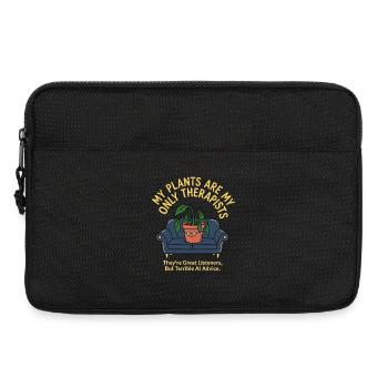 Humour sur la santé mentale - Sacoche pour ordinateur portable 13 pouces - noir - Devant