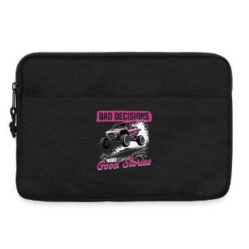 UTV Fille tout-terrain Femme 4 roues côte à côte - Sacoche pour ordinateur portable 13 pouces - noir - Devant