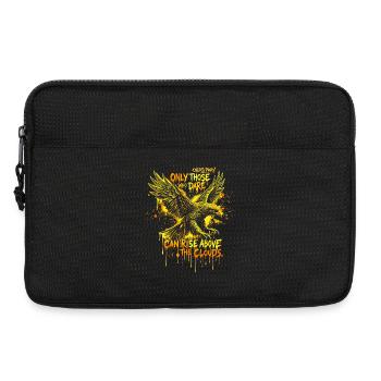 Goldener Adler Tribal Rise - Laptoptasche 13" - Schwarz - Vorne