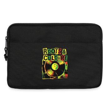 Roots And Culture Reggae - Laptoptasche 13" - Schwarz - Vorne