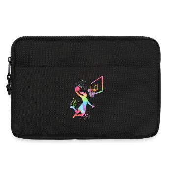 Basket-ball féminin - Sacoche pour ordinateur portable 13 pouces - noir - Devant
