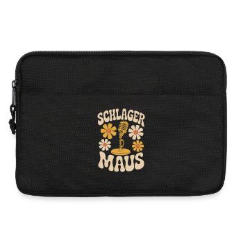 Schlager Maus Party Crew JGA Frauen Schlagermaus - Laptoptasche 13" - Schwarz - Vorne