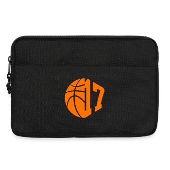 NUMMER 17 BASKETBALL 17. GEBURTSTAG - Laptoptasche 13" - Schwarz - Vorne