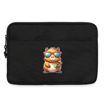 Capybara  - Laptoptasche 13" - Schwarz - Vorne