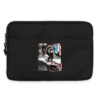 Surfer Lion - Laptop bag 13" - black - Front