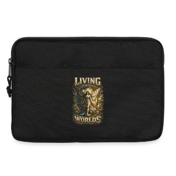Fairycore Fee Gotisch - Laptoptasche 13" - Schwarz - Vorne