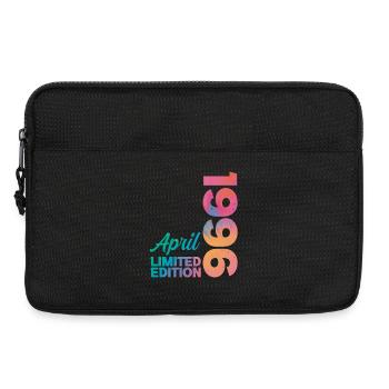 Anniversaire 30 ans Avril 1996 Cadeau Vintage - Sacoche pour ordinateur portable 13 pouces - noir - Devant